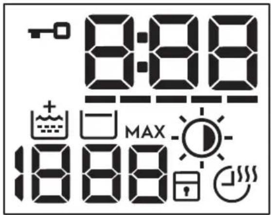 ELECTROLUX EW7W4856SP - Afficheur - 1