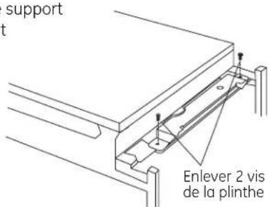 GE GLDA696PSS - ÉTAPE 6 : DÉPOSE DU SUPPORT DE PLINTHE - 1
