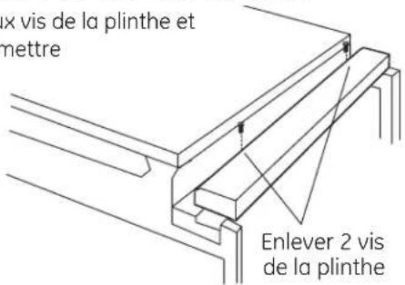GE GLDA696PSS - ÉTAPE 5 : DÉPOSE DE LA PLINTHE - 1