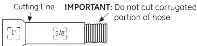 GE GLDA696PSS - STEP 17 - CONNECT DRAIN LINE - 1