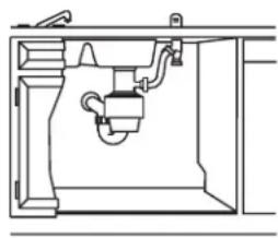 GE GLDA696PSS - MÉTHODE 1 – Dispositif anti-siphon avec raccord en té d'égout ou de broyeur à déchets - 2