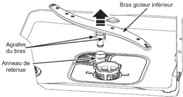 GE GDT226SILII - Bras gicleurs - 2