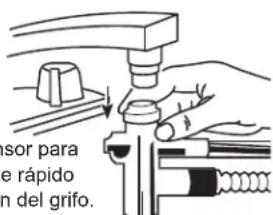 GE GDT226SILII - Retire la Manguera de Acople Rápido desde el Grifo - 2
