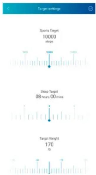 HAMA Fit Watch 5910 - Objectifs personnels - 1