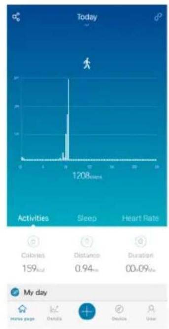 HAMA Fit Watch 5910 - Activité - 2