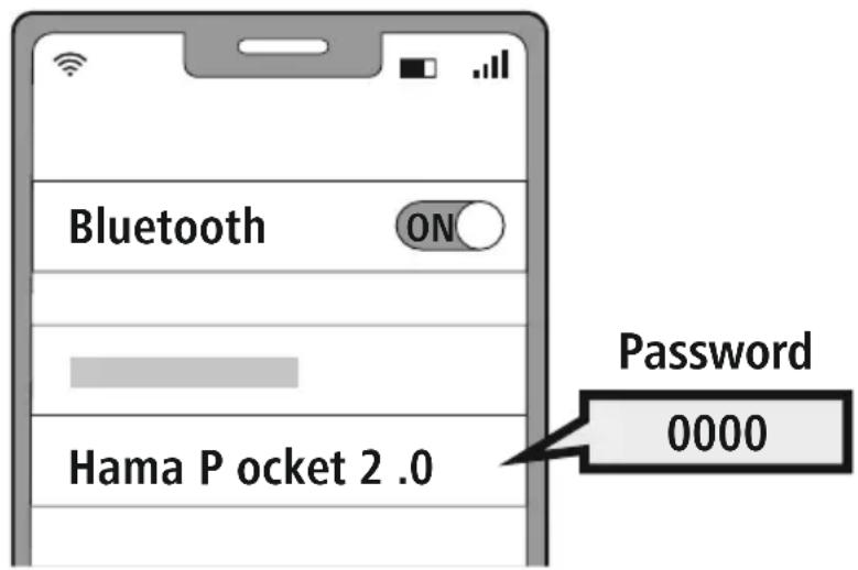 HAMA Pocket 2.0 - Keressemegazeszközzela h angszórót. - 1