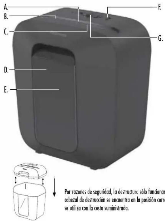 FELLOWES Powershred LX25M - BOURRAGE PAPIER - 8