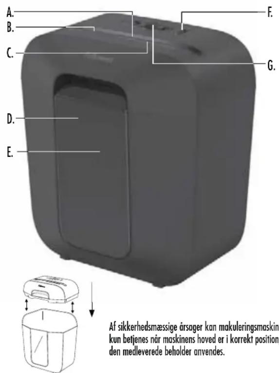 FELLOWES Powershred LX25M - Begransad PRODUKTGARANTI - 1