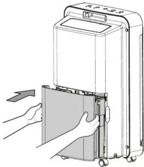 TROTEC TTK 73 E - Évacuation du réservoir de récupération des condensats - 3