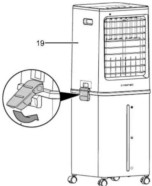 TROTEC PAE 61 - Nettoyage du filtre à eau - 4
