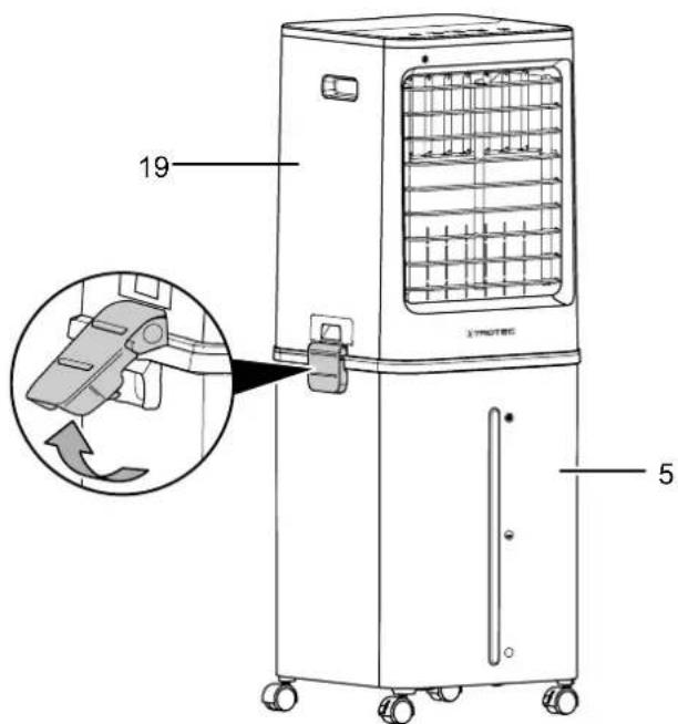 TROTEC PAE 61 - Nettoyage du filtre à eau - 1