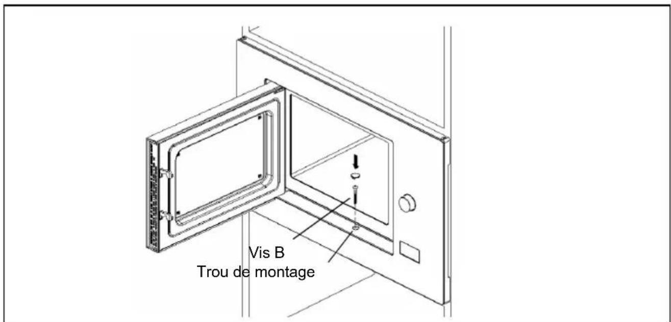 CATA MC 25 GTC WH - Installation du four - 2