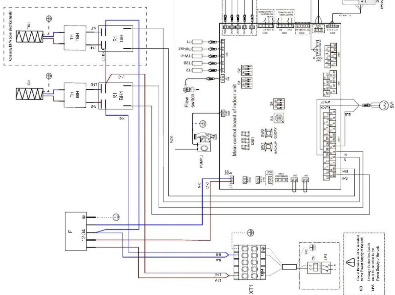 FERROLI Omnia St 3.2 - ELECTRICAL WIRING DIAGRAM INDOOR UNIT - 6