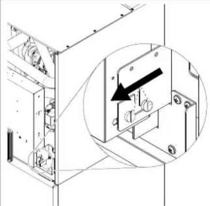 FERROLI Omnia St 3.2 - Come accedere alla scatola elettrica - 5