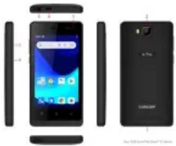 LOGICOM Le Fizz - Descriptif du Smartphone. - 1