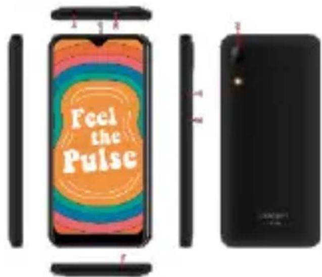 LOGICOM Le Pulse - Descriptif du Smartphone. - 1