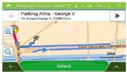 LOGICOM MAPPY Ulti X585 Camp - Parking pres de destination - 1