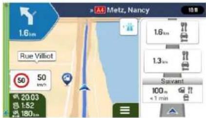 LOGICOM MAPPY Iti E438T - Services autoroute - 2