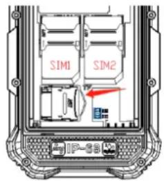 LOGICOM LXTREM 28 - Insertion et extraction de la carte SIM - 1