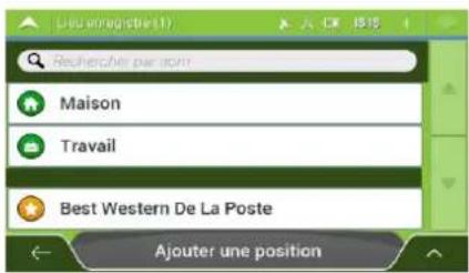 LOGICOM MAPPY Maxi X755 Truck - Modifier un lieu enregistré - 4