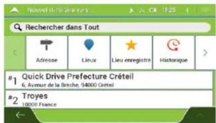 LOGICOM MAPPY Maxi X755 Truck - Sélectionner un élément de l'historique - 3