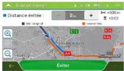 LOGICOM MAPPY Maxi X795 Camp - Détour de bouchon sur les autoroutes - 2