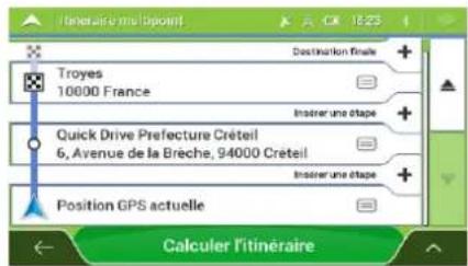 LOGICOM MAPPY Maxi X795 Camp - Déterminer un nouveau point de départ - 3