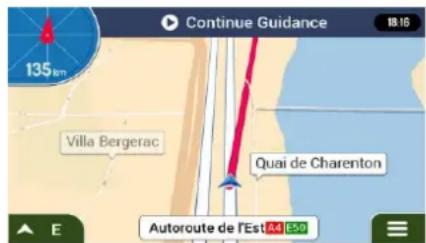 LOGICOM MAPPY Maxi X795 Camp - Navigation en mode hors route - 1