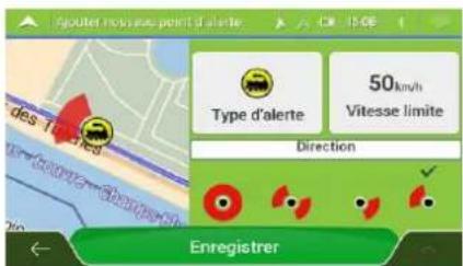 LOGICOM MAPPY Maxi X795 Camp - Ajouter un point d'alerte - 6