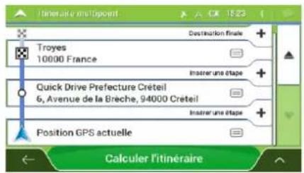 LOGICOM MAPPY Maxi X795 Camp - Modifier la liste des destinations - 3