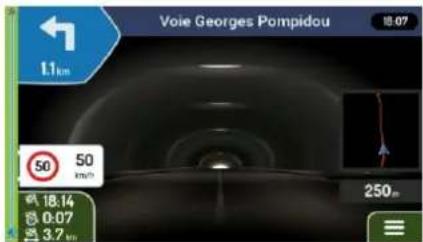 LOGICOM MAPPY Ulti E538T - Vue tunnel - 1
