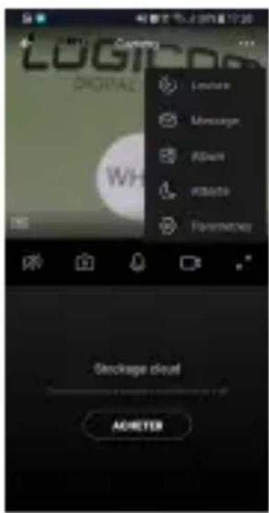 LOGICOM Cammy - Youss pouvez appuyer sur le produit pour ouvrir l'interface de contrôle : - 2