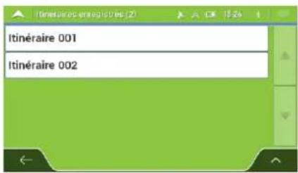 LOGICOM MAPPY Maxi E738 - Enregistrement de l'itinéraire planifié - 7