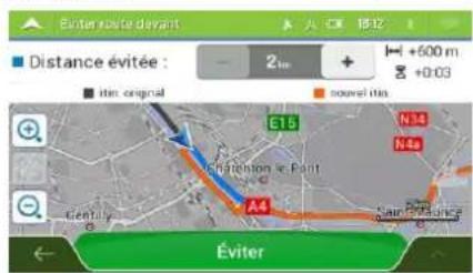 LOGICOM MAPPY Maxi E738 - Détour de bouchon sur les autoroutes - 2