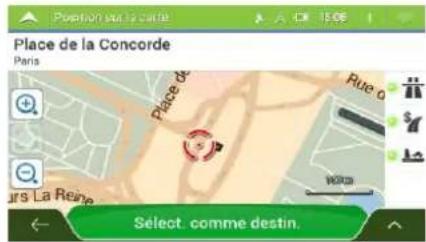 LOGICOM MAPPY Maxi E738 - Saisir les coordonnées - 3