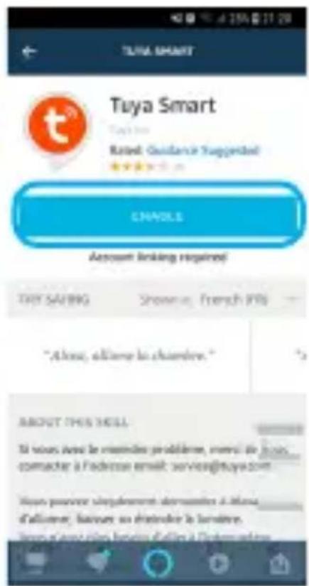 LOGICOM Lummy l - Link TuyaSmart account to Alexa - 3