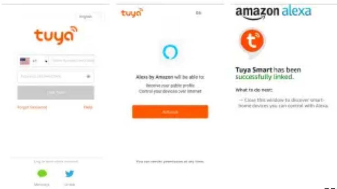 LOGICOM Lummy l - Link TuyaSmart account to Alexa - 4