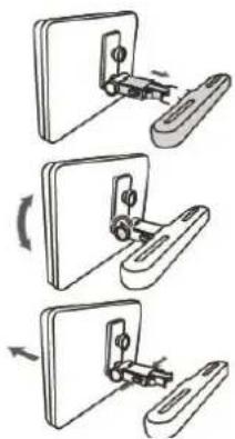 LENCO TDV1000BK - Mounting the DVD in a Car - 4