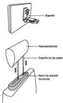LENCO TDV1000BK - Montaje del DVD en el vehiculo - 1