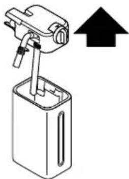 Fisher & Paykel EB24DSXBB1 - Remplissage et fixation du récipient à lait - 1