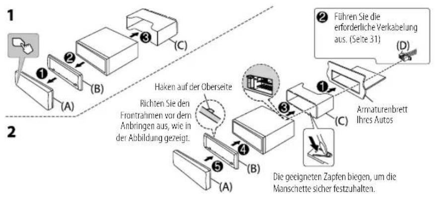 JVC KDT822BT - Einbau/Anschluss - 1
