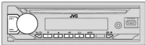 JVC KDT822BT - Opérations de base - 1