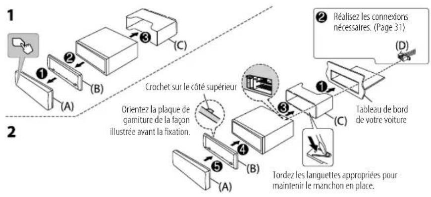JVC KDT822BT - Procedure de base - 1