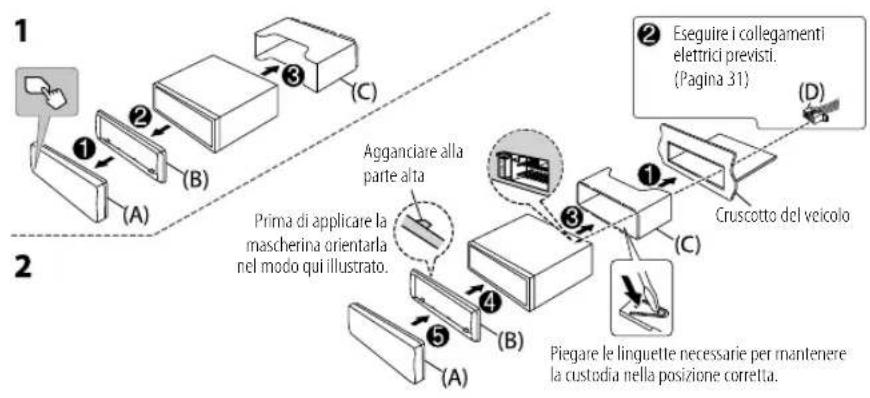 JVC KDT822BT - Installazione e collegamenti - 1