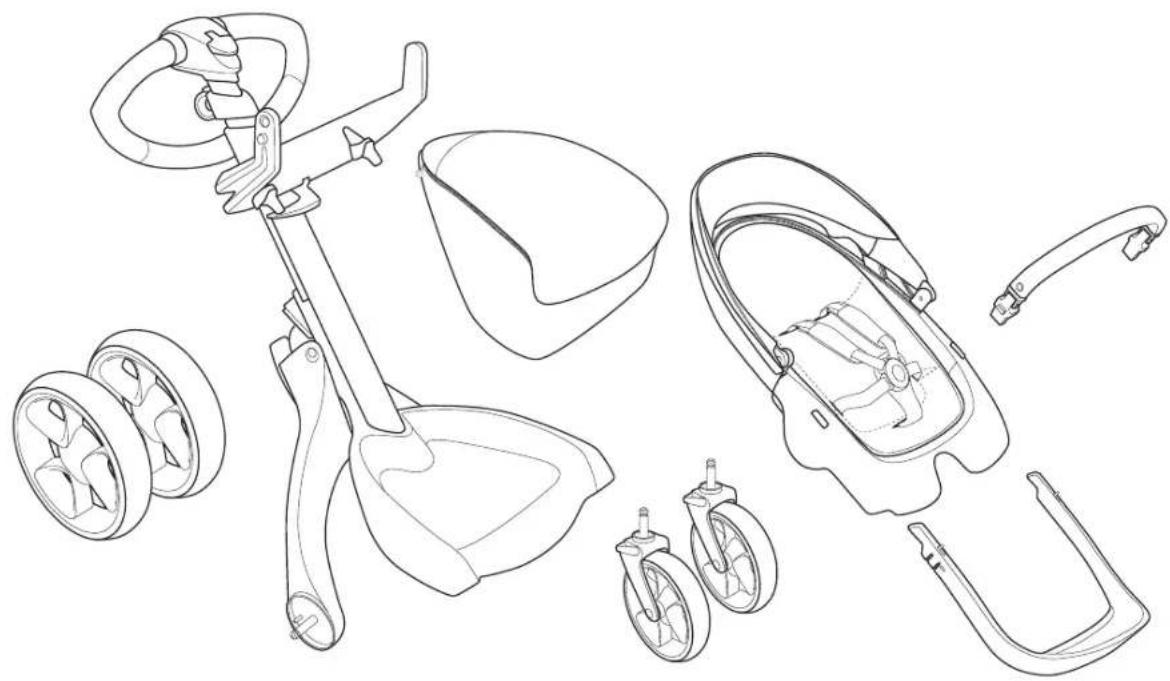 STOKKE Xplory X - ITEMS INCLUDED - 2