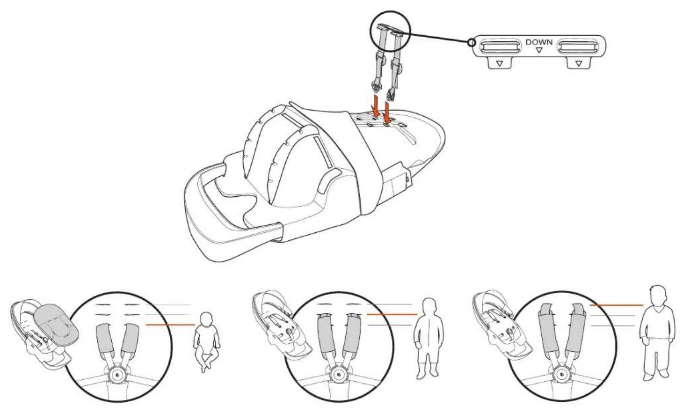 STOKKE Xplory X - HARNESS ADJUSTMENT - 2