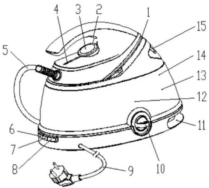 H.KOENIG V34 - STEAM STATION IRON INSTRUCTION - 1