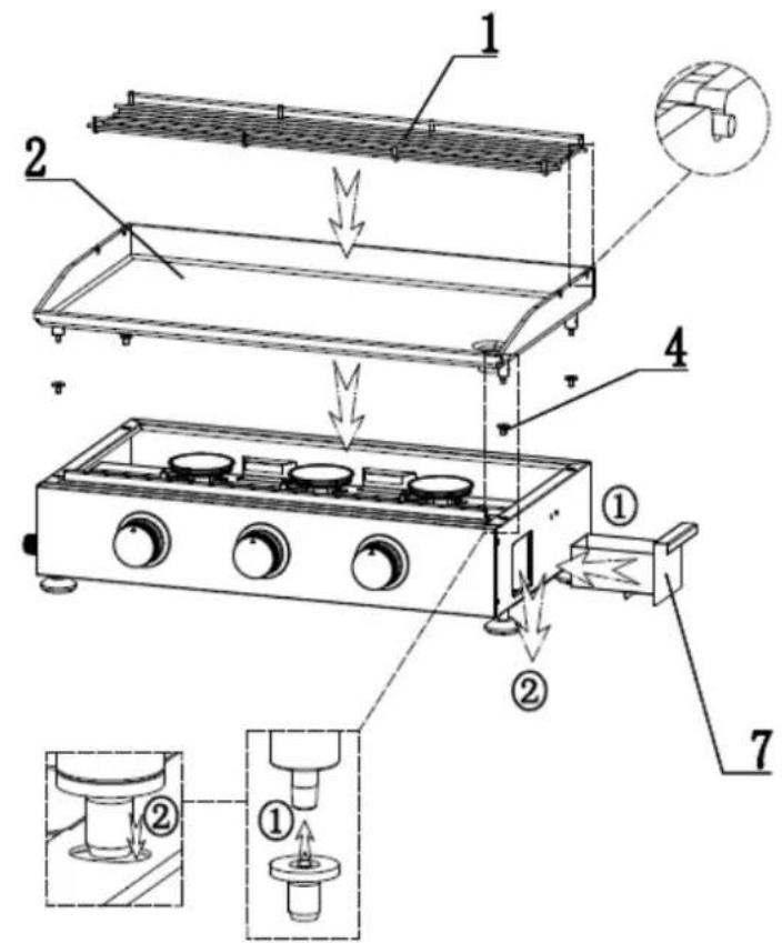 H.KOENIG PLX830 - ÉTAPE 1 - 3