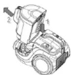 Concept Serious VP5130 - AUSTAUSCH UND REINIGUNG DER FILTER DES STAUBBEHALTERS - 1