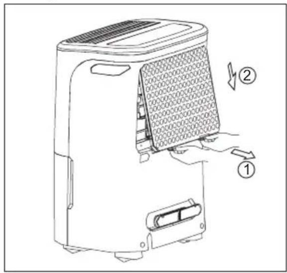 ELECTROLUX EXD16DN4W - OBS! SKÖLJ ELLER DISKA INTE FILTRET I DISKMASKIN. - 1